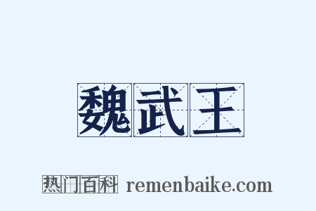 魏武王是什么意思的图片